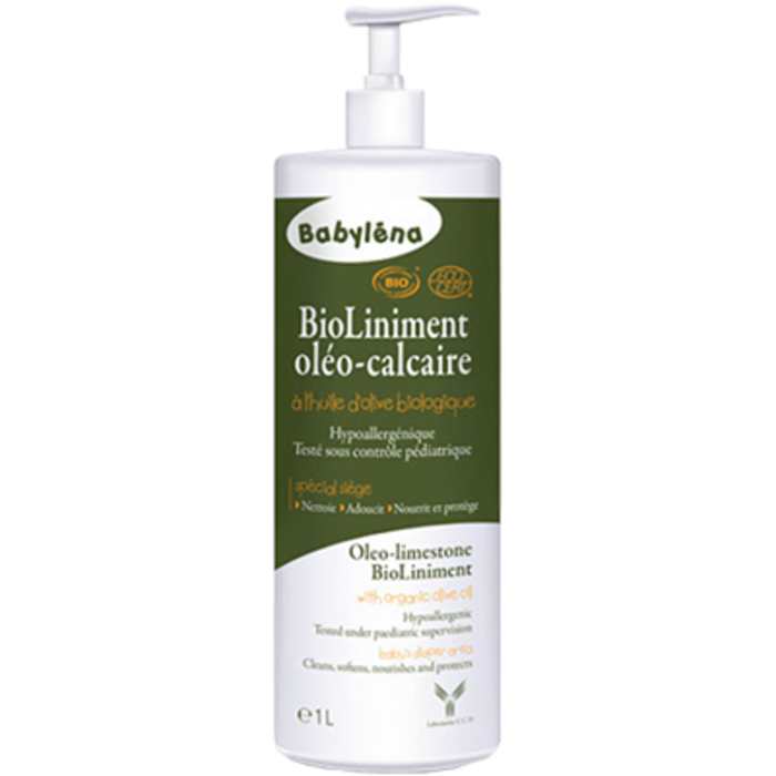 Photo de Babylena liniment oléo-calcaire bio 1l Babylena Babylena liniment oléo-calcaire bio 1l Babylena-139318