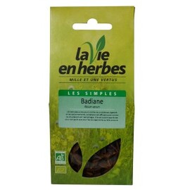 Badiane fruits BIO - pochette vrac 44 g - divers - La vie en herbes -142355