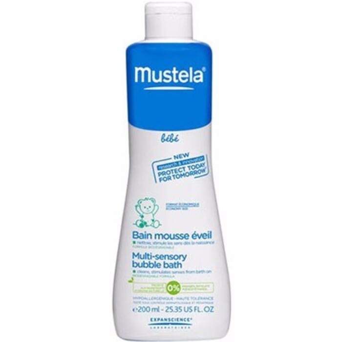 Photo de Bain mousse eveil 200ml Mustela Bain mousse eveil 200ml Mustela-214469