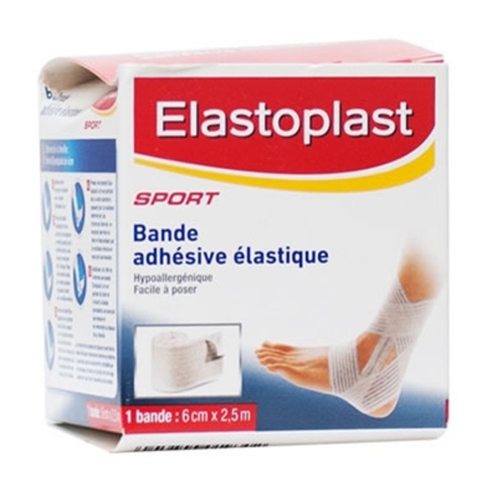 Bande adhésive elastique - 6cm Elastoplast-17278