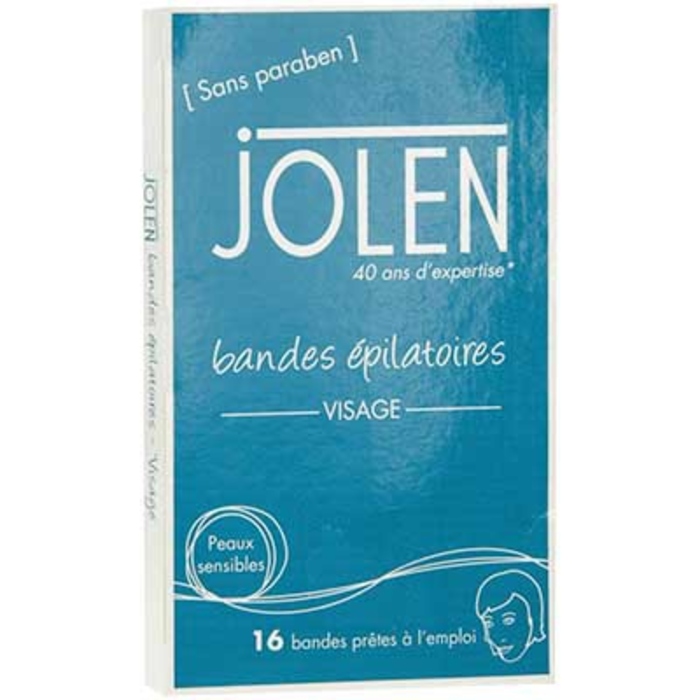 Photo de Bandes epilatoires visage - 16 bandes Jolen Bandes epilatoires visage - 16 bandes Jolen-200482
