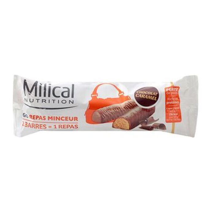 Photo de Barres repas minceur caramel x2 Milical Barres repas minceur caramel x2 Milical-198616