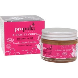 Baume actif propolis, karité & miel BIO - pot 30 ml - divers - Propolia / Apimab -137693