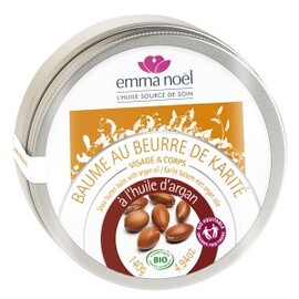 Baume de Karité et huile d'argan BIO - 150.0 ml - Baumes au Karité - Emma Noël -6657
