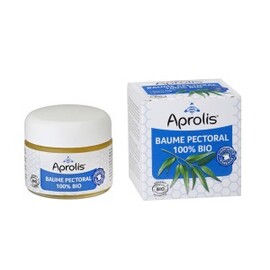Baume pectoral propolis bio - 50.0 ml - Aprolis cosmétique bio - Aprolis -14829