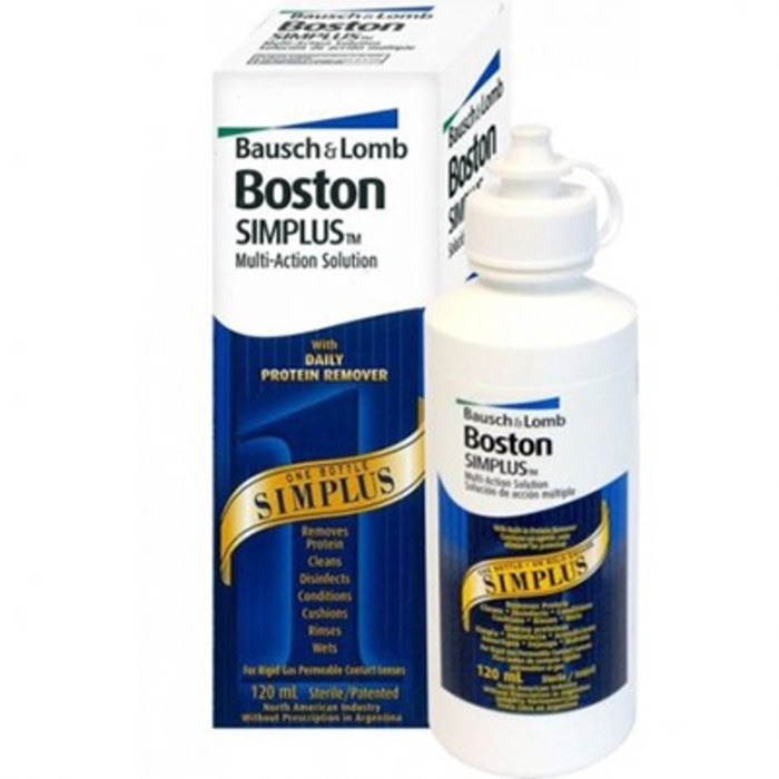Photo de Bausch + lomb boston simplus solution multifonctions - 120ml Bausch & lomb Bausch + lomb boston simplus solution multifonctions - 120ml Bausch & lomb-149838