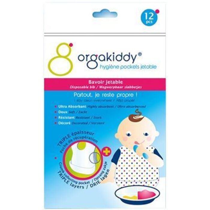 Photo de Bavoir jetable x12 Orgakiddy Bavoir jetable x12 Orgakiddy-223744