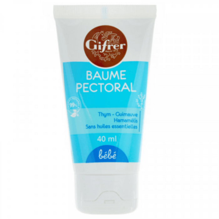 Photo de Bébé baume pectoral 40ml Gifrer Bébé baume pectoral 40ml Gifrer-210112