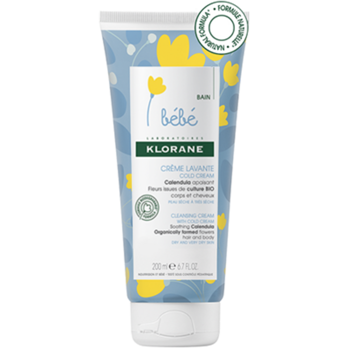 Photo de Bebe crème lavante cold cream 200ml Klorane Bebe crème lavante cold cream 200ml Klorane-222555