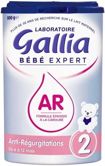 Bébé expert ar lait 2ème âge anti-régurgitation 800g Gall-229290