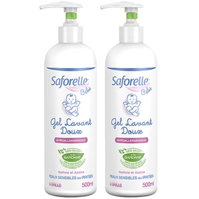 Photo de Bébé gel lavant doux - 2x Saforelle Bébé gel lavant doux - 2x Saforelle-140993