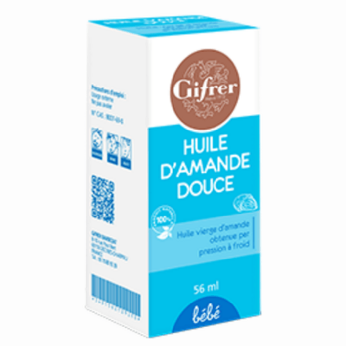 Photo de Bébé huile d'amande douce 56ml Gifrer Bébé huile d'amande douce 56ml Gifrer-146132