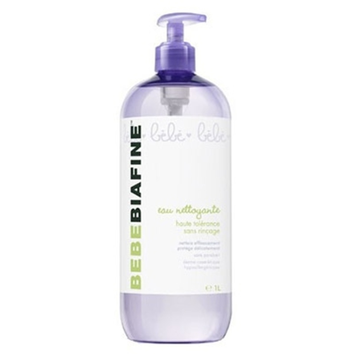 Photo de Bebebiafine eau nettoyante sans rinçage - 1l Bébébiafine Bebebiafine eau nettoyante sans rinçage - 1l Bébébiafine-138968