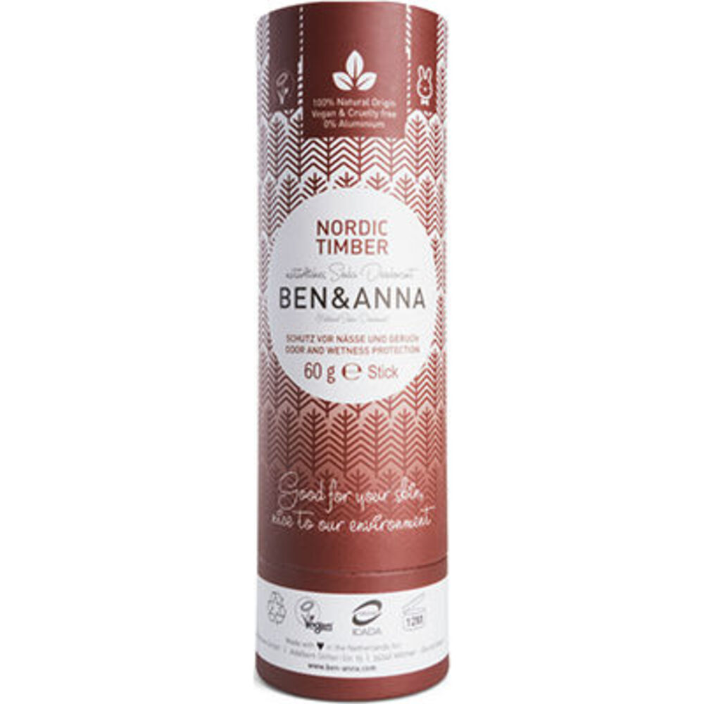 Photo de Ben & anna déodorant tube stick nordic timber 60g Ben anna Ben & anna déodorant tube stick nordic timber 60g Ben anna-222941