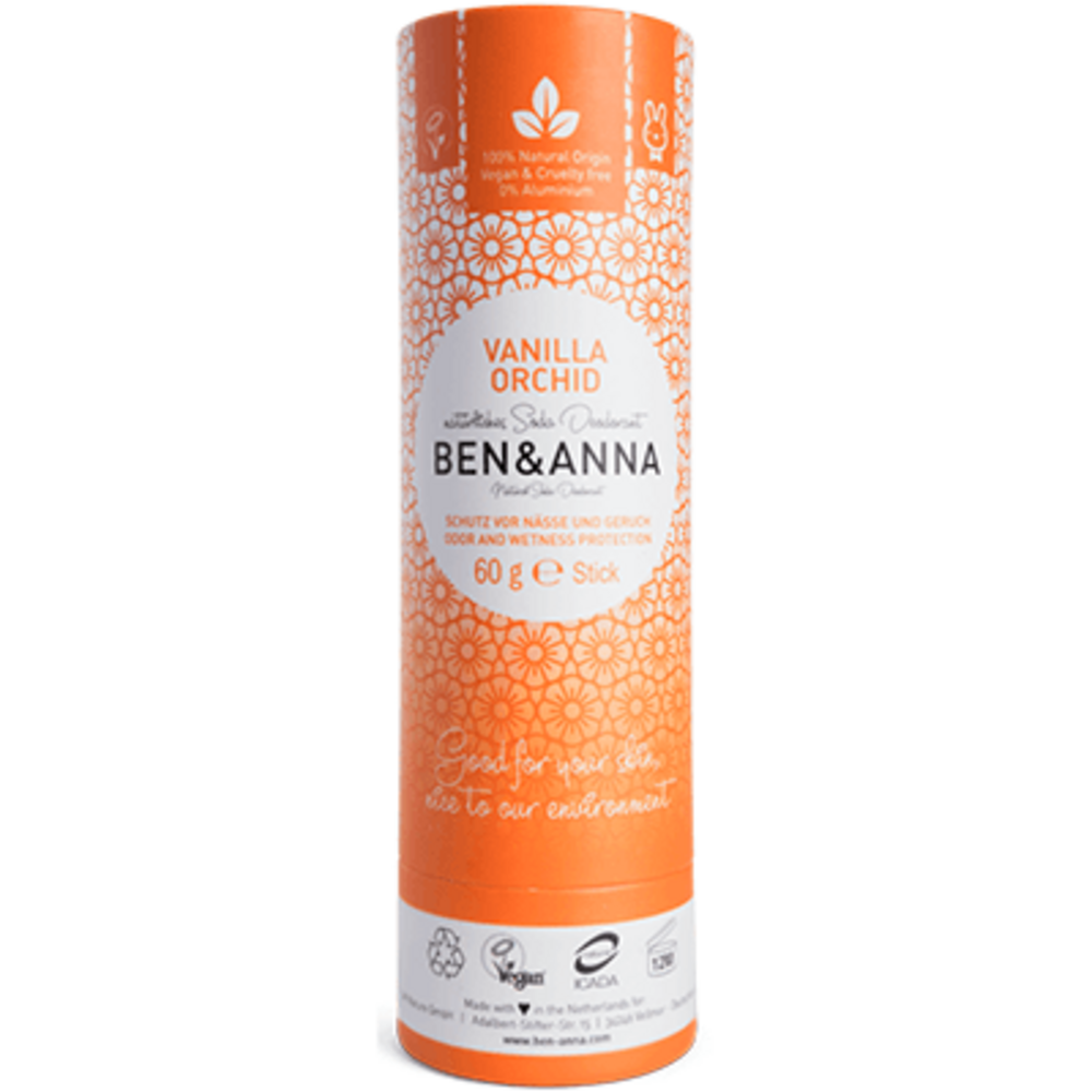 Photo de Ben & anna déodorant tube stick vanilla orchid 60g Ben anna Ben & anna déodorant tube stick vanilla orchid 60g Ben anna-222947