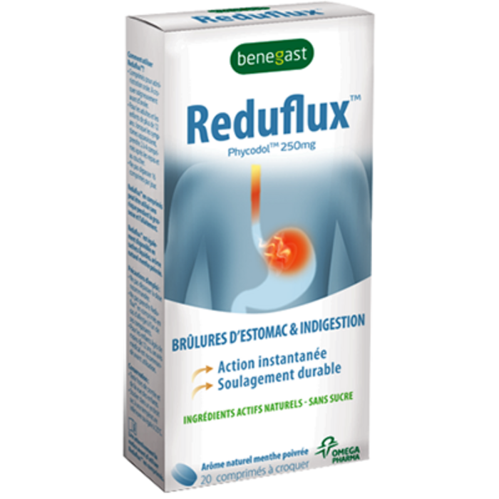 Photo de Benegast reduflux 20 comprimés Omega pharma Benegast reduflux 20 comprimés Omega pharma-144697
