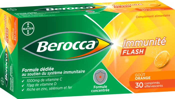 Photo de Berocca immunite flash 30 cp eff Bayer Berocca immunite flash 30 cp eff Bayer-234749