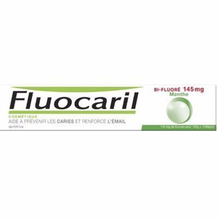 Photo de Bi-fluoré 145mg dentifrice menthe 75ml Fluocaril Bi-fluoré 145mg dentifrice menthe 75ml Fluocaril-216092