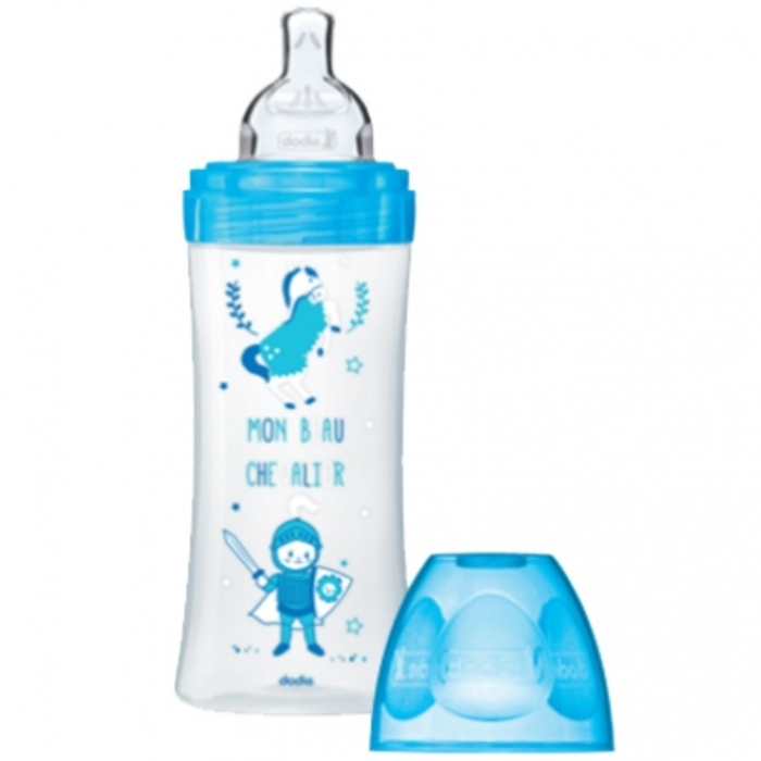 Photo de Biberon sensation+ 330ml bleu Dodie Biberon sensation+ 330ml bleu Dodie-203642