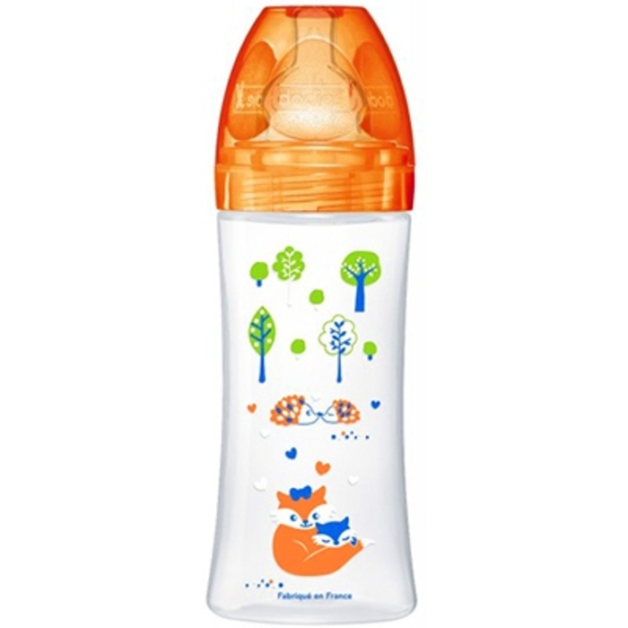Photo de Biberon sensation+ 330ml orange Dodie Biberon sensation+ 330ml orange Dodie-143669