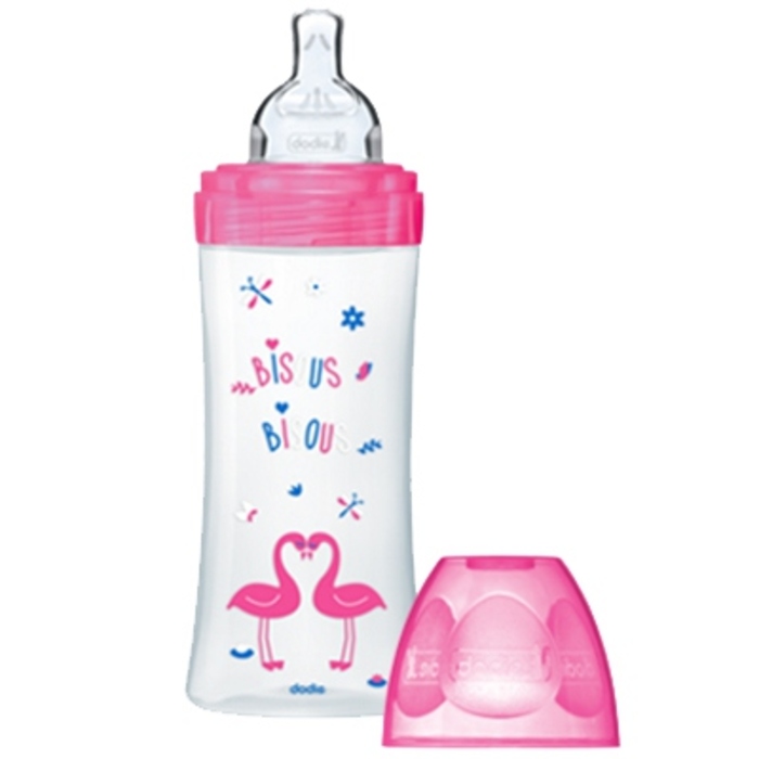 Photo de Biberon sensation+ 330ml rose Dodie Biberon sensation+ 330ml rose Dodie-203643