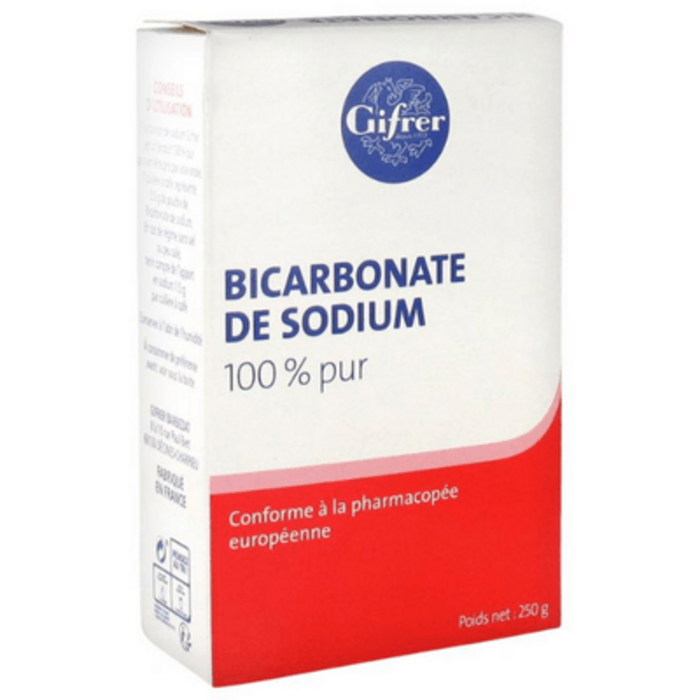 Bicarbonate de sodium 250g Gifrer-143982