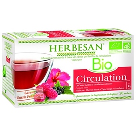 Bio circulation - 20.0 unites - infusion bio - herbesan -142201