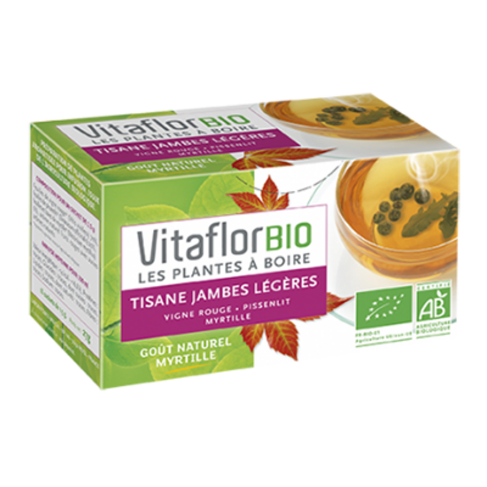 Photo de Bio tisane jambes légères Vitaflor Bio tisane jambes légères Vitaflor-189528
