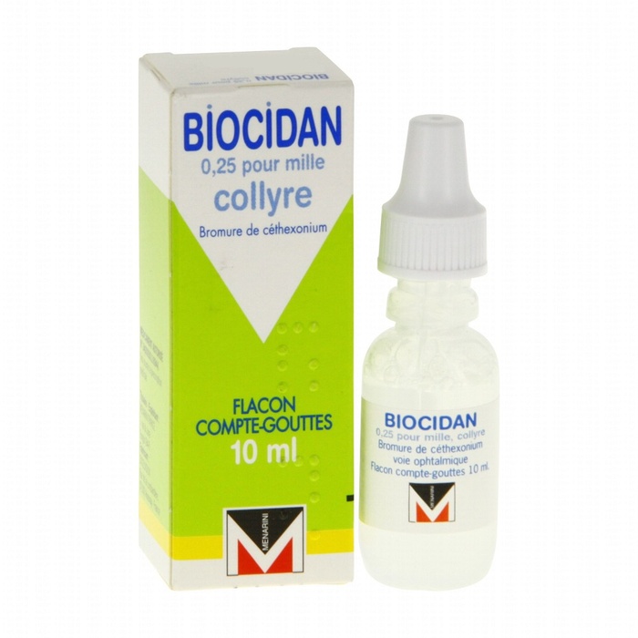 Biocidan collyre flacon Menarini-193614