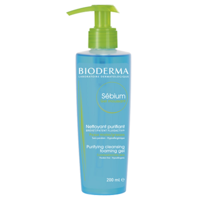 Photo de Bioderma sébium gel moussant - 200ml Bioderma Bioderma sébium gel moussant - 200ml Bioderma-4149