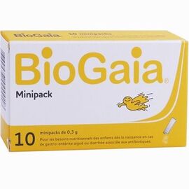 Biogaia probiotique 10 minipacks - pediact -224304