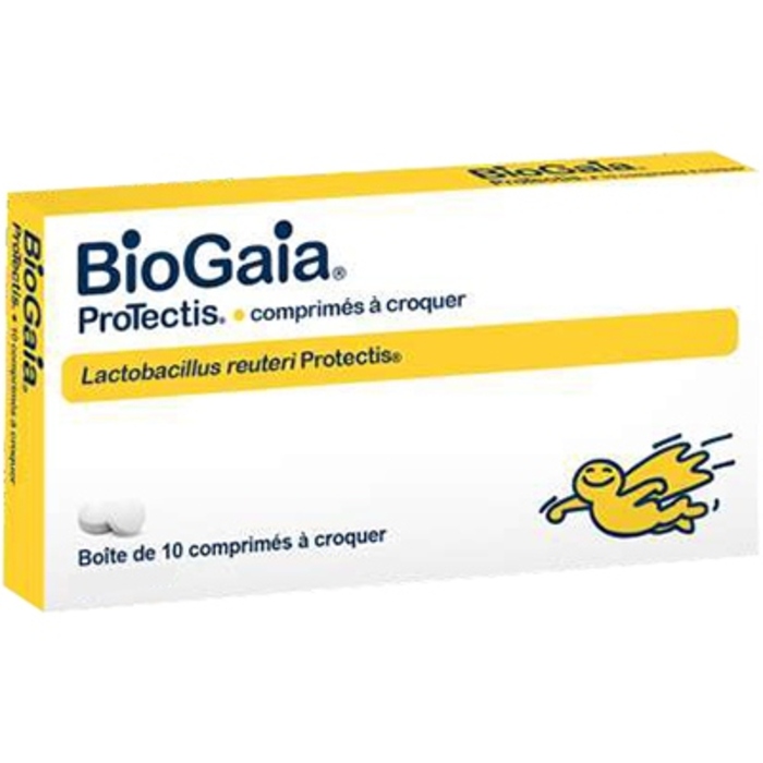 Photo de Biogaia protectis goût citron 10 comprimés Pediact Biogaia protectis goût citron 10 comprimés Pediact-212827