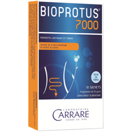 Bioprotus 7000 probiotiques 10 sachets - 10.0 unités - compléments alimentaires - carrare Action probiotique à effet rapide-9002