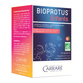 Bioprotus enfants 14 sachets - carrare -221030