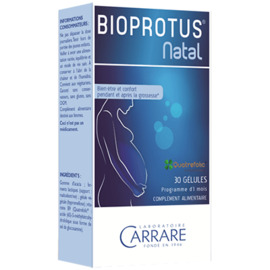 Bioprotus natal 30 gélules - carrare -221031