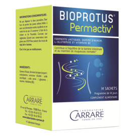 Bioprotus permactiv' 14 sachets - carrare -221032