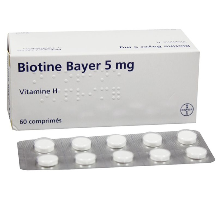 Biotine 5mg - 60 comprimés Bayer-192807