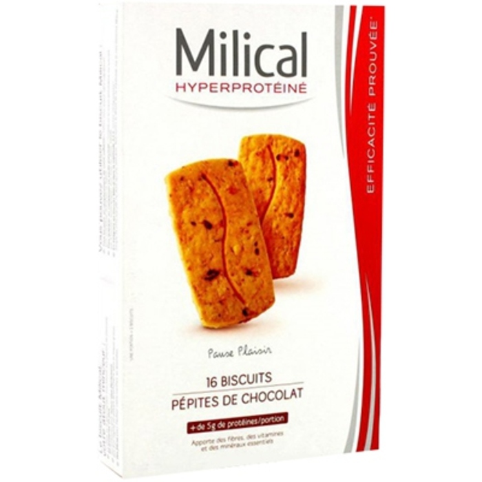 Photo de Biscuits pépites de chocolat x16 Milical Biscuits pépites de chocolat x16 Milical-204138