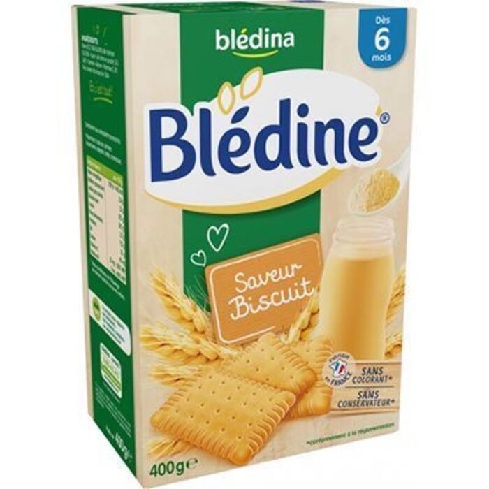 Photo de Blédine saveur biscuit 400g Bledina Blédine saveur biscuit 400g Bledina-224530