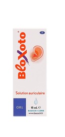 Bloxoto gouttes auriculaires 15ml - 15.0 ml - orl - bausch & lomb -144538