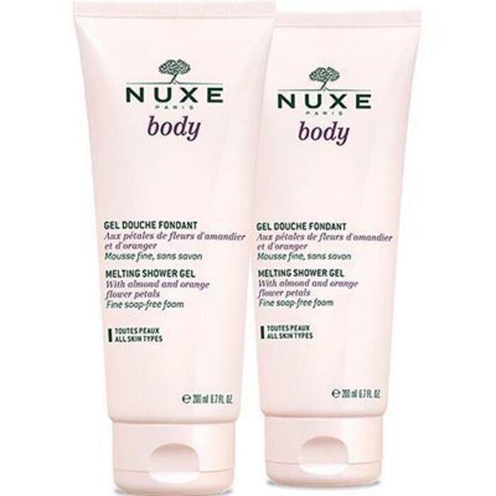 Photo de Body gel douche fondant 2x200ml Nuxe Body gel douche fondant 2x200ml Nuxe-225960