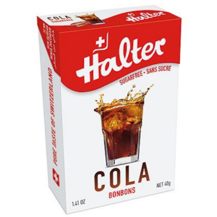 Photo de Bonbons cola sans sucre 40g Halter Bonbons cola sans sucre 40g Halter-195033