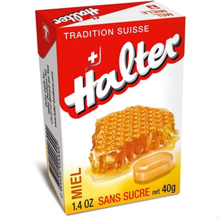 Photo de Bonbons miel sans sucre - 40g Halter Bonbons miel sans sucre - 40g Halter-197218