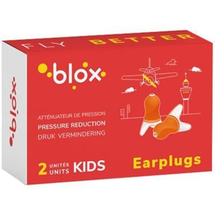 Photo de Bouchons d'oreille kids atténuateur de pression - 1 paire Blox Bouchons d'oreille kids atténuateur de pression - 1 paire Blox-225750