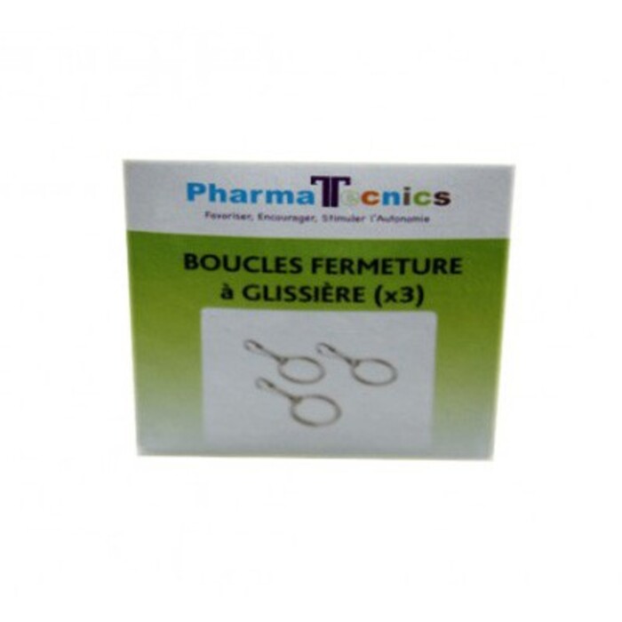 Photo de Boucles fermeture à glissière x3 Pharma tecnics Boucles fermeture à glissière x3 Pharma tecnics-210156