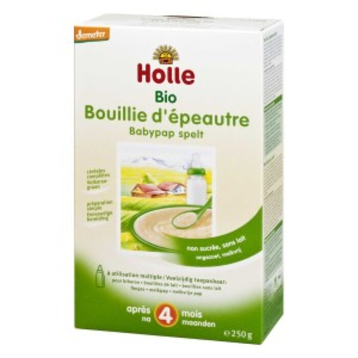 Photo de Bouillie d'épautre complet, à partir de 4 mois - 250 g Holle Bouillie d'épautre complet, à partir de 4 mois - 250 g Holle-136397
