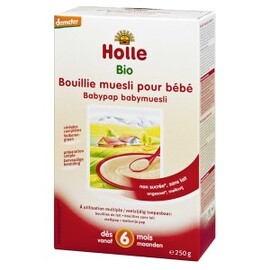 Bouillie muesli, à partir de 6 mois - 250 g - divers - Holle -143343