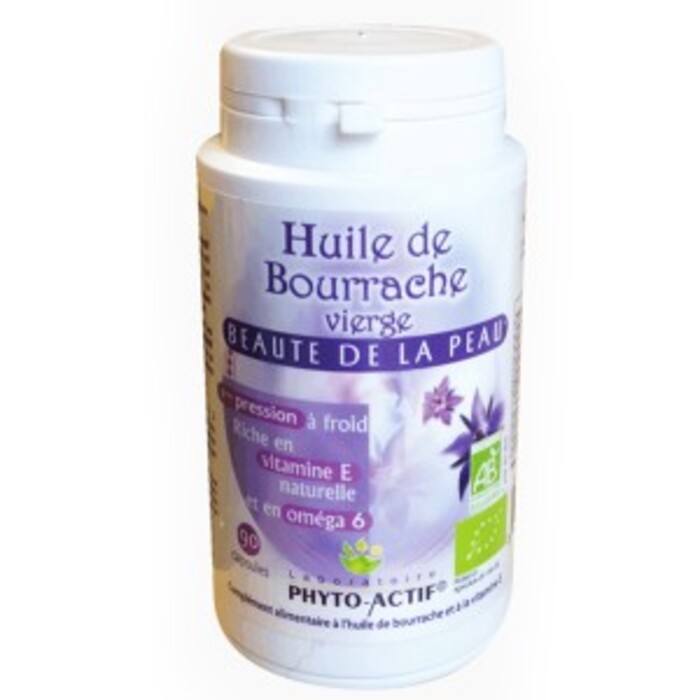 Photo de Bourrache vierge 500mg Phyto actif Bourrache vierge 500mg Phyto actif-10026