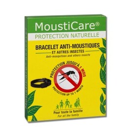 Bracelet anti-moustiques noir - divers - Mousticare -136995
