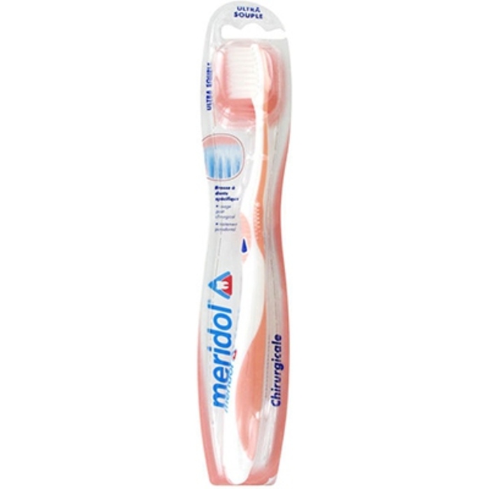 Photo de Brosse à dents chiurgicale meridol protection gencives extra souple Méridol Brosse à dents chiurgicale meridol protection gencives extra souple Méridol-106715